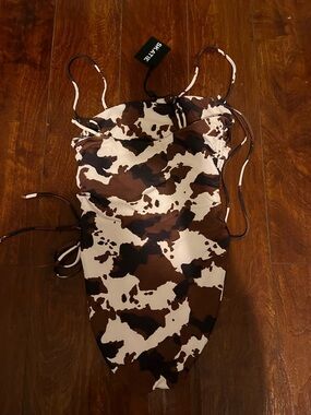 NWT Skatie Raye One Piece in Dallas Print Size M